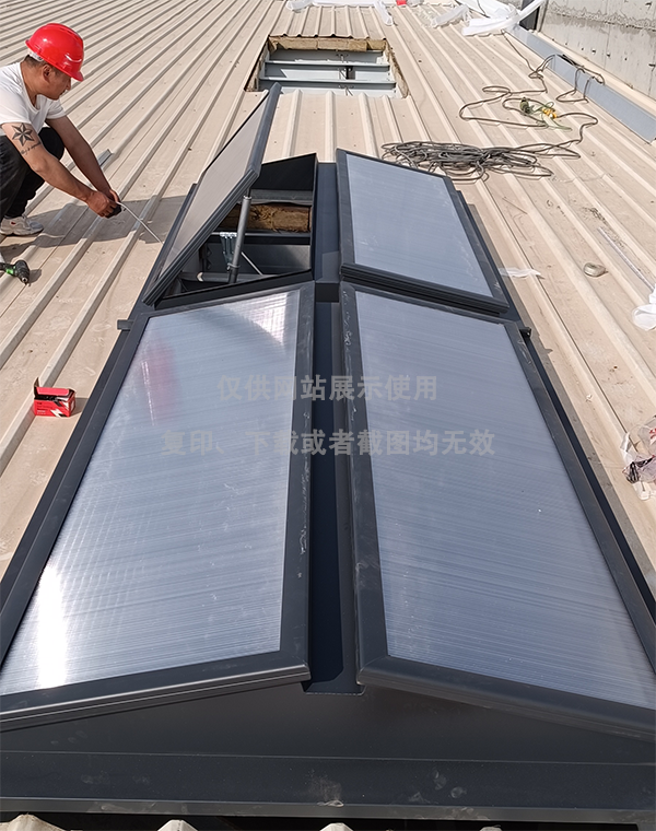 兰州王老吉生产车间夏河排烟天窗