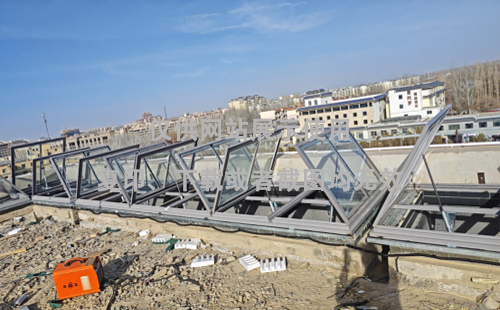 敦煌博物馆夏河排烟天窗