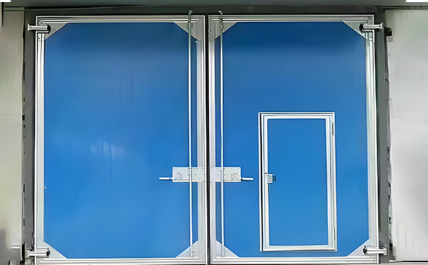 夏河工业平开门