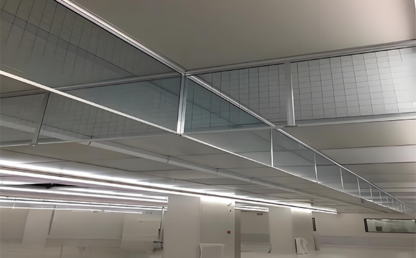 夏河玻璃挡烟垂壁