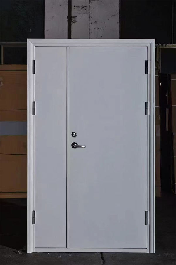 工业园区厂房完成夏河防火门系统建设