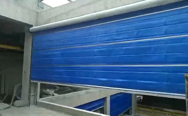 大型物流园区完成夏河防火门整体安装工程